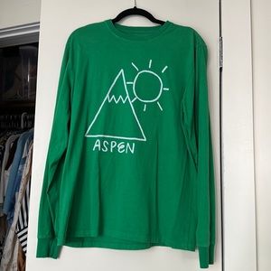 Outdoor voices Aspen cotton long sleeve